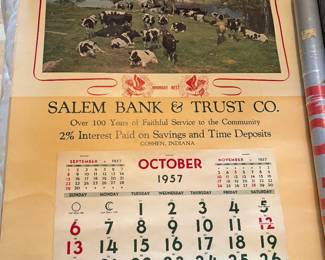 1957 Calendar