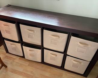 Canvas & Wood Organizer