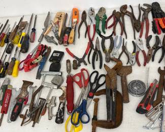 Lots of hand tools