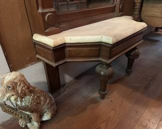 Antique Mirrored Entry Piece