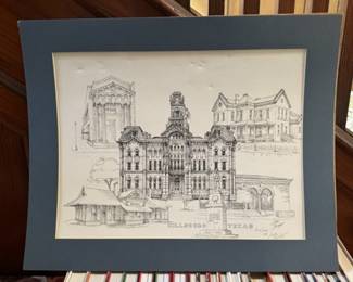 Hillsboro Courthouse Numbered/Signed