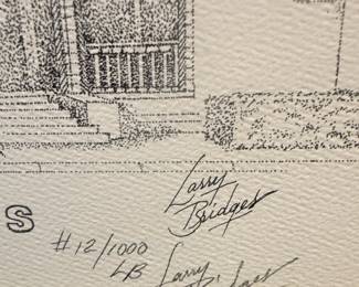 Hillsboro Courthouse Numbered/Signed