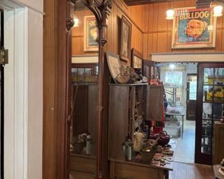 Antique Mirrored Entry Piece