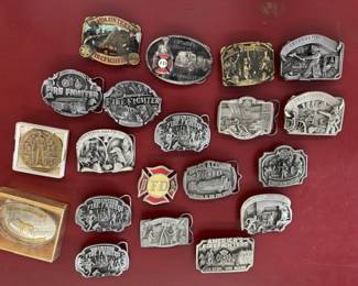 Firefighter Belt Buckles