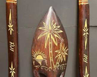 Wooden Hand Carved Fujian Mask