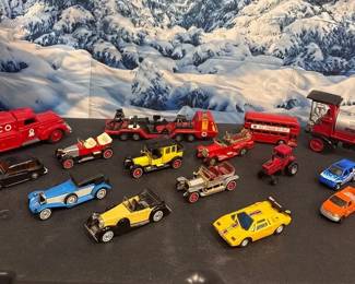 Texaco DieCast Trucks and Matchbox Cars