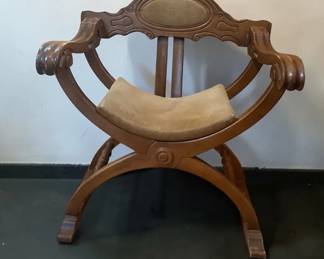 Savonarola Style Armchair