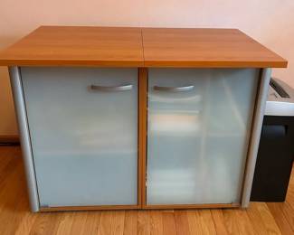 Office Cabinet And Shredder