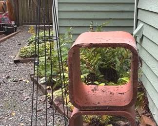 Succulent Planter And Terra Cotta Tiling