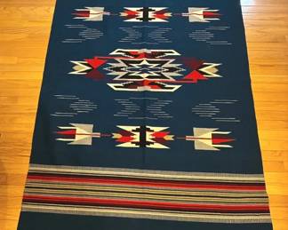 Woven Wool Chimayo Blanket