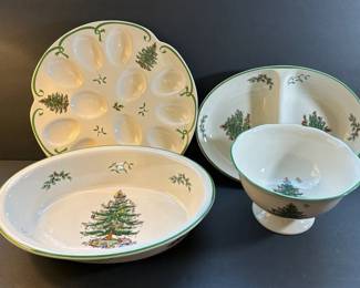Spode Christmas Serving Dishes