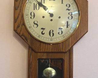 Howard Miller Regulator Wall Clock