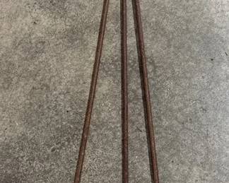 Vintage Iron Campfire Cooking Tripod
