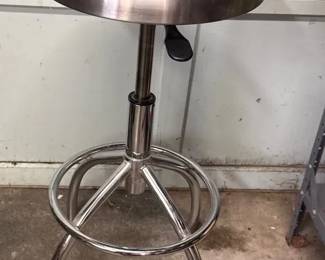 Stainless Steel Shop Stool