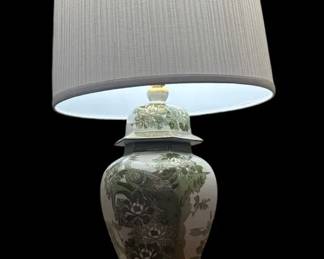 Original Kutani Porcelain Lamp