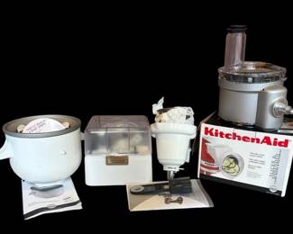 Kitchen Aid Attachment Lot