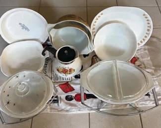 Vintage Corning Ware  Corelle Cookware