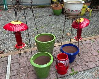 Colorful Plant Pots