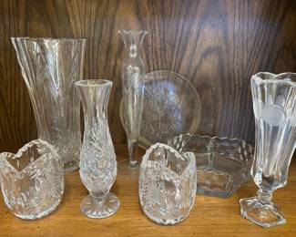 Wedgewood Bud Vase Crystal Votives And More