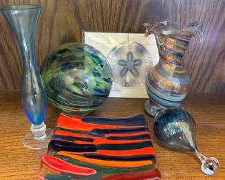 Decorative Glass Decor