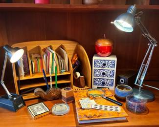 Desktop Organizer And File Holders