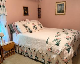 bedding with matching curtains