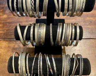 some of the sterling bangles