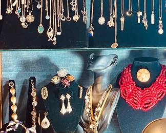 Sterling chains and pendants, more