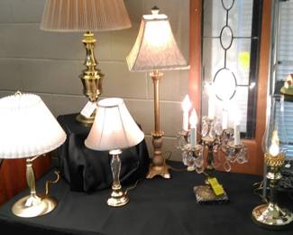 Great Selection of Table and Floor Lamps