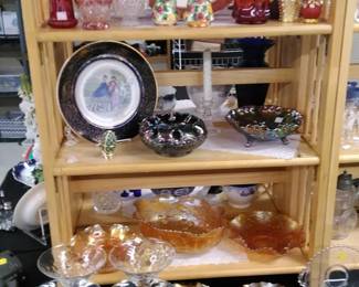 Depression Glass, Fine Porcelain and Glass