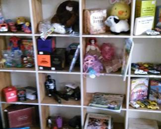 New and gently used toys for good little girls and boys!