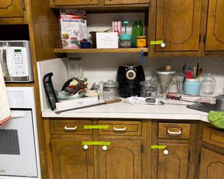 Vintage kitchen items