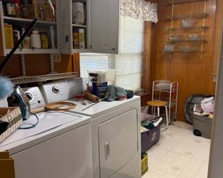 Washer and dryer