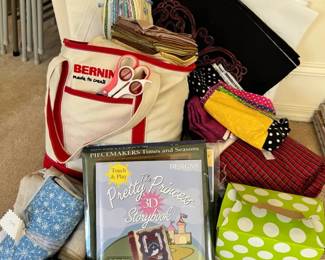 Large Box Of Quilting Fabric Bolts Of Fabric Quilt Kit Of Yardage