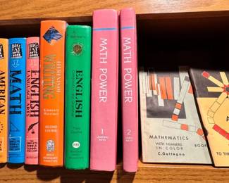 Books On Math English History Some Vintage Copies