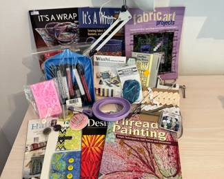 Quilting Books Notions Work Light