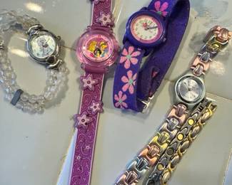 Variety Of Childrens Womens Watches