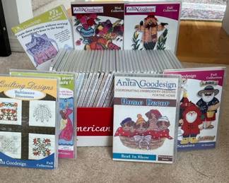 45 Anita Goodesign Embroidery And Craft CDs