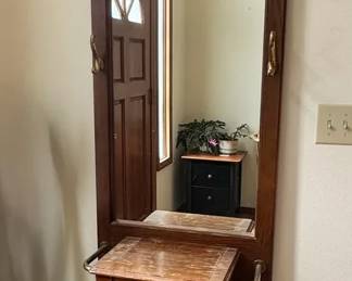 Antique Hall Tree