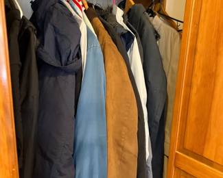 Closet Of Mens Coats SL Columbia Nike Eddie Bauer More
