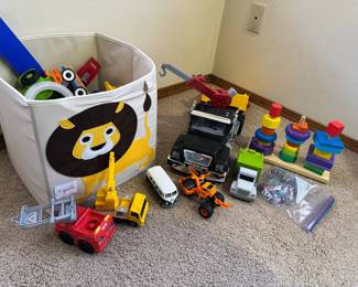 Trucks Stacking Blocks And Other Toddler Toys