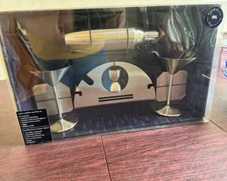 Barware Set With Shaker Martini Glasses More