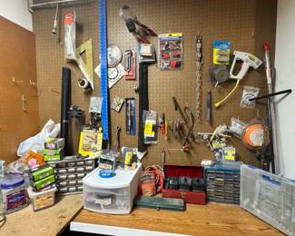 Wall Of Hand Tools