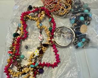 Variety Of Costume Jewelry