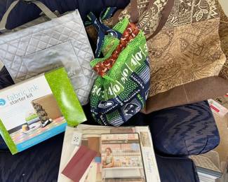 Kimberbell Bench Pillow Kit Fabric Ink Starter Kit Quilt Kits Tote Bags