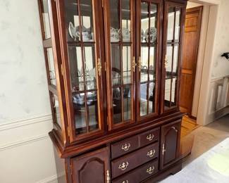 Victorian Lightup China Hutch