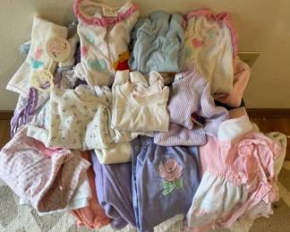 Vintage Girl Clothes 6mo to 18mo