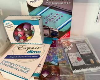 Embroidery Thread Viewing Station And Hooping Station New In Box