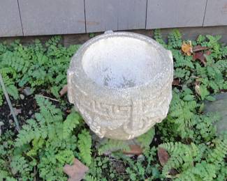 Cement planter