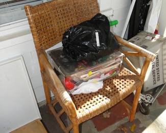 Wicker chair